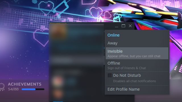 How to hide Steam games you're playing and game activity from friends