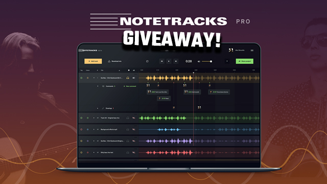 NOTETRACKS PRO GIVEAWAY