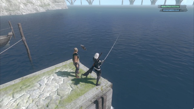 Nier Replicant ver. 1.22 Fish Locations and Baits: How to catch Sandfish and Blue Marlin