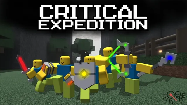Roblox Critical Expedition crafting