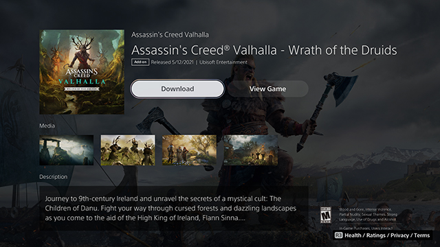 Assassin's Creed Valhalla: Wrath of the Druids DLC