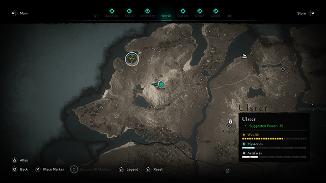 Assassin's Creed Valhalla Wrath of the Druids Children of Danu locations
