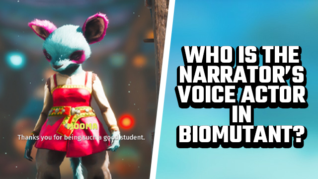 BIOMUTANT WHO IS THE narrator voice actor