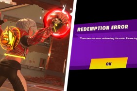 Knockout City redeem code redemption error