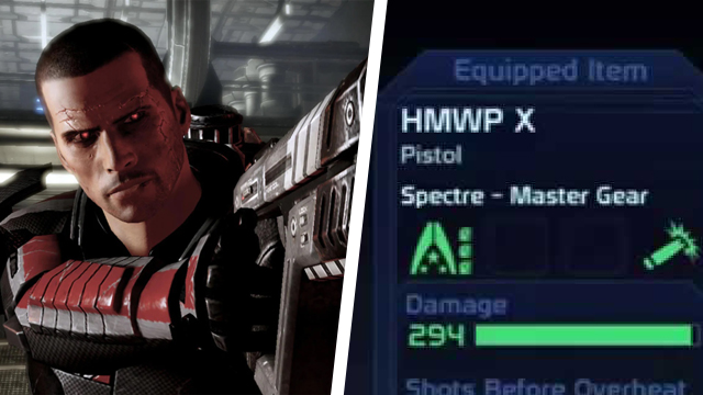 Mass Effect Legendary Edition Spectre Weapons