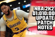 NBA 2K21 01.010.000 UPDATE PATCH NOTES