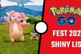 Pokemon Go Fest 2021 Shiny list