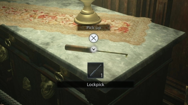 Resident Evil Village An easy-to-pick lock