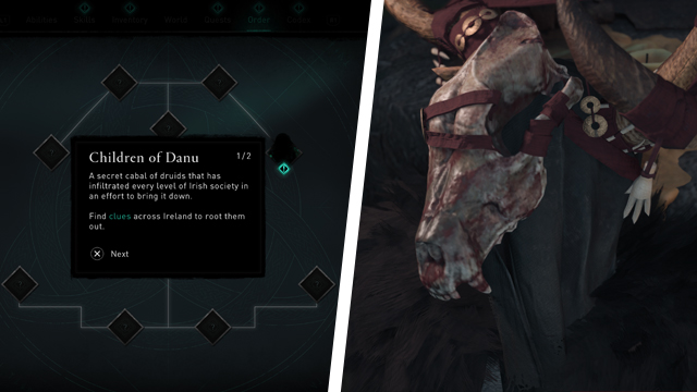 Assassin's Creed Valhalla Wrath of the Druids Children of Danu locations