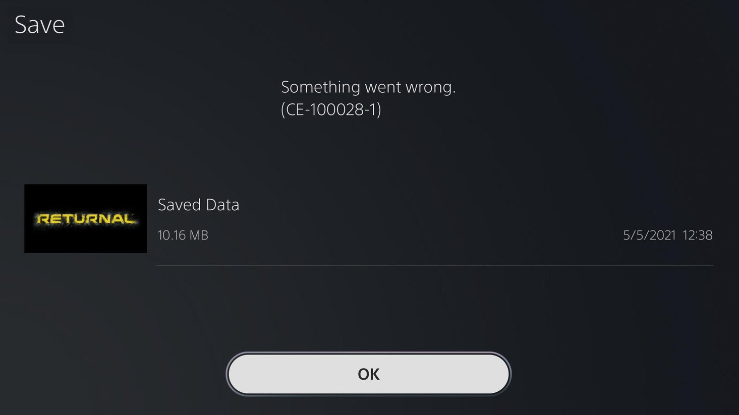 New Returnal update is corrupting save data