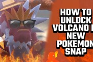 how to unlock volcano new pokemon snap