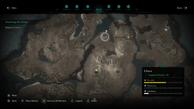 Assassin's Creed Valhalla Wrath of the Druids Trial of Morrigan locations