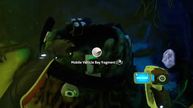 Where to find Mobile Vehicle Bay fragments in Subnautica Below Zero