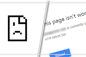 HTTP Error 500 fix