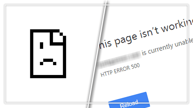 HTTP Error 500 fix