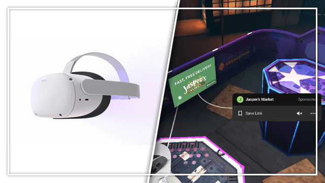 Oculus Quest 2 ads in-game