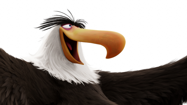 Eagle in Angry Birds