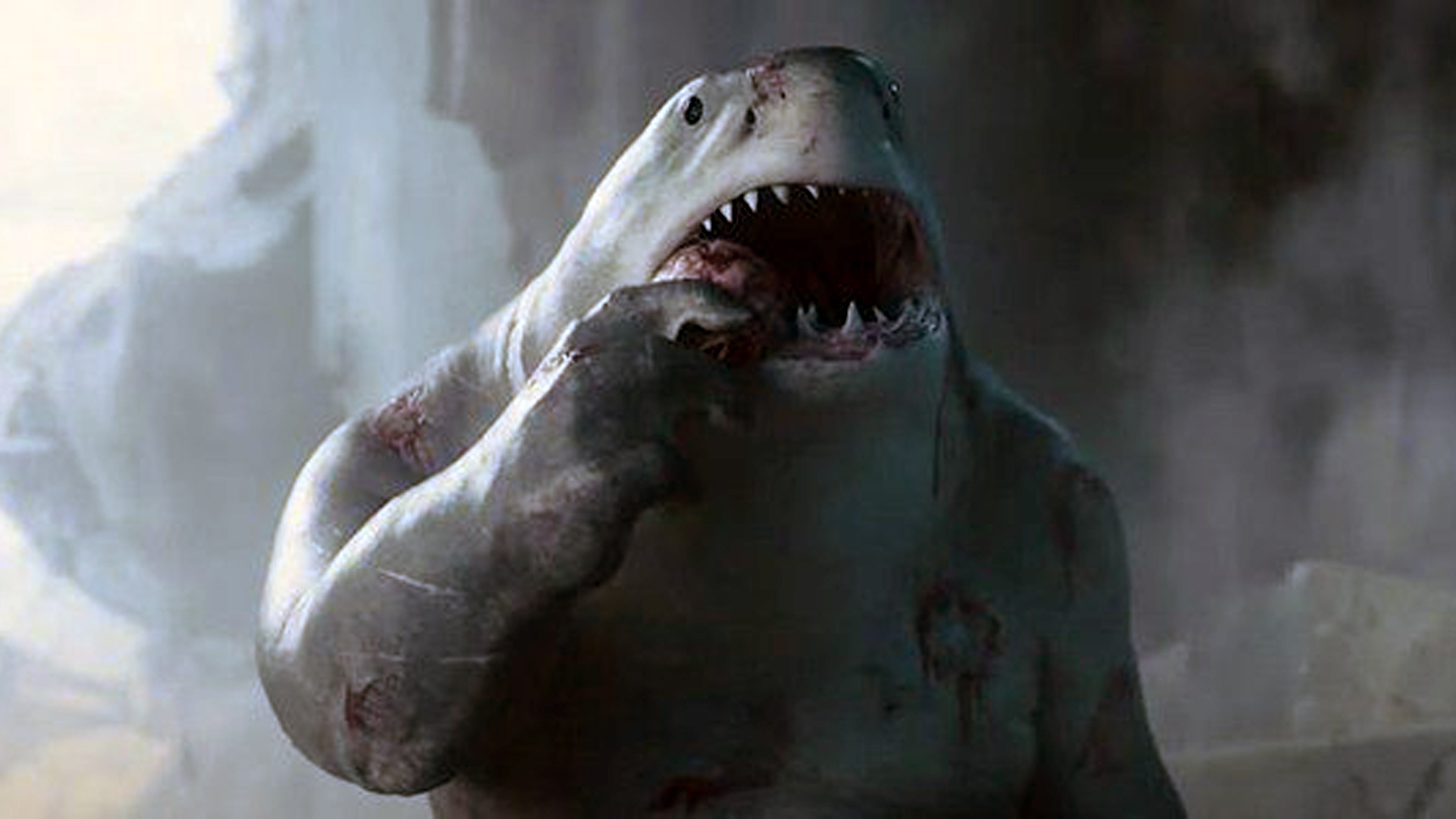 The Suicide Squad does king shark die