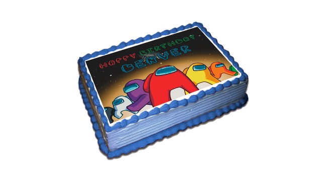 Among Us Cake Toppers 1