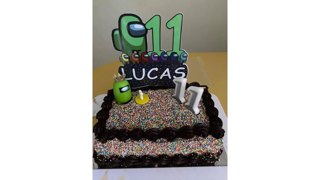 Among Us Cake Toppers 2