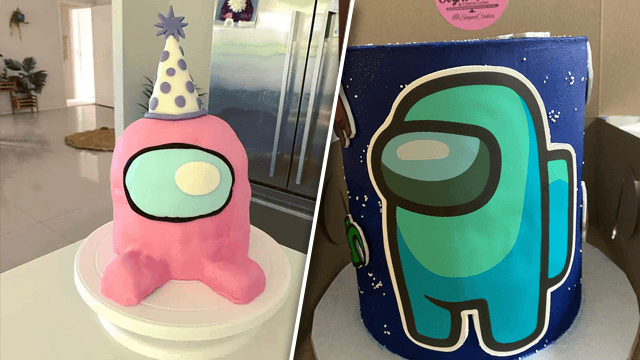 Best Among Us Birthday cake Ideas