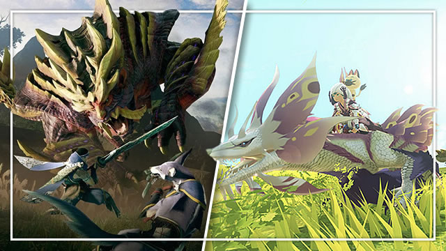 Comparing Monster Hunter Rise and Monster Hunter World