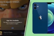 iPhone App not available error