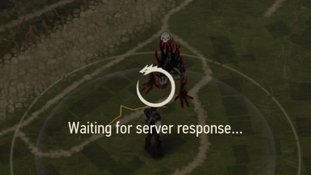 The Witcher Monster Slayer Waiting for server response error