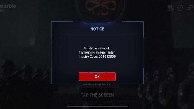 Marvel Future Revolution 'Unstable network' error