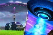 What is an alien biome in Fortnite?