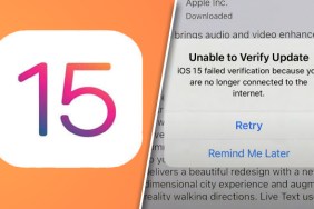 iOS 15 failed verification