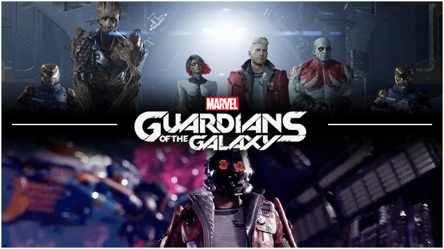 Marvels Guardians of the Galaxy Game Preview logo