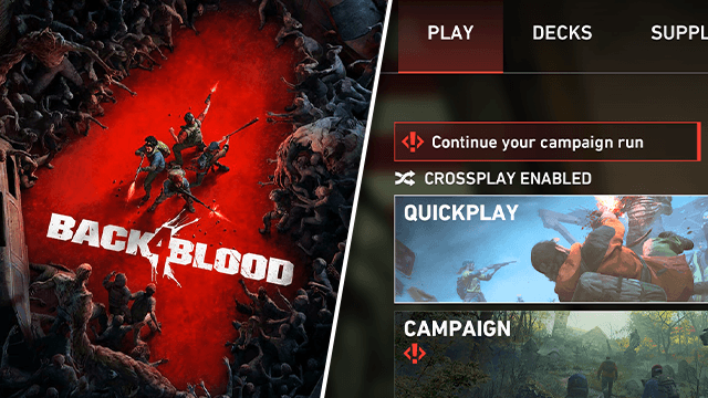 Back 4 Blood Continue Campaign Not Working Stuck on Searching