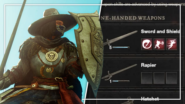 New World shield without sword