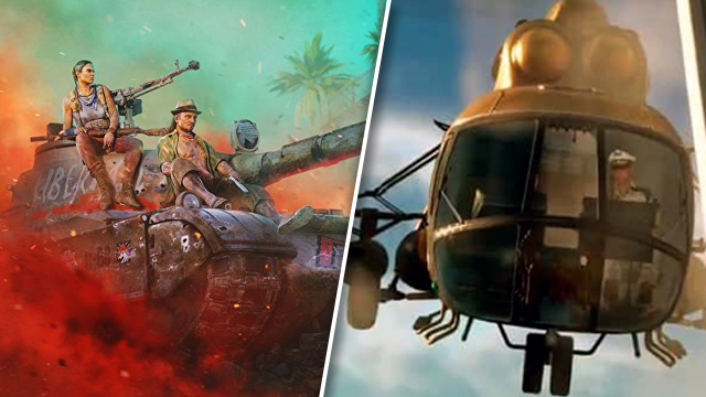 Far Cry 6 helicopters and tanks