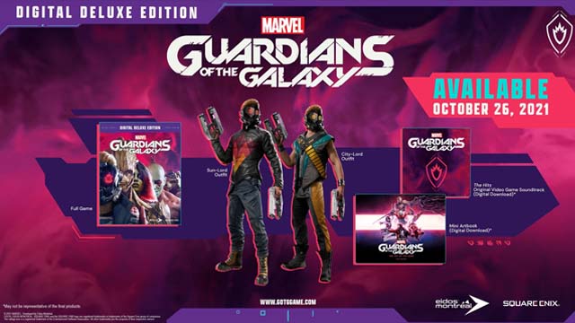Guardians of the Galaxy game DLC roadmap