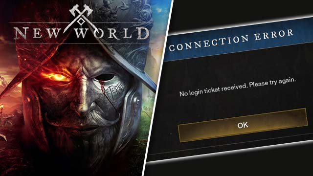 How To Fix New World No Login Ticket Received Connection Error 