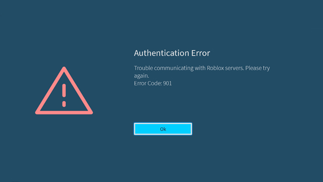 Roblox Error Code 901 fix