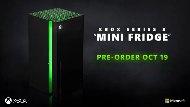 Xbox Series X Replica Mini Fridge restock