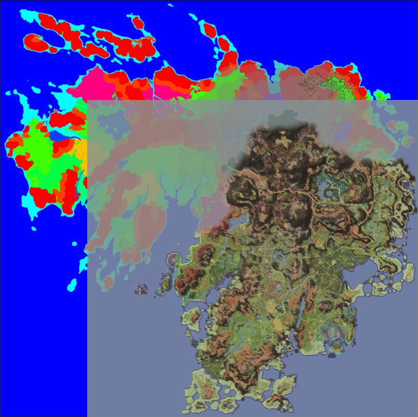 New World datamined map