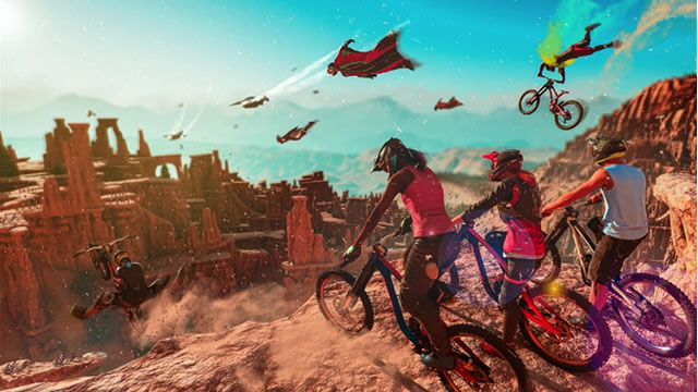 Is Riders Republic crossplay between PC, PS, and Xbox?