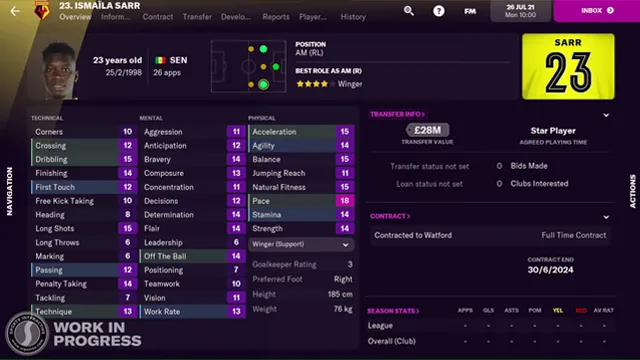 Football Manager 2022 PS5 release date