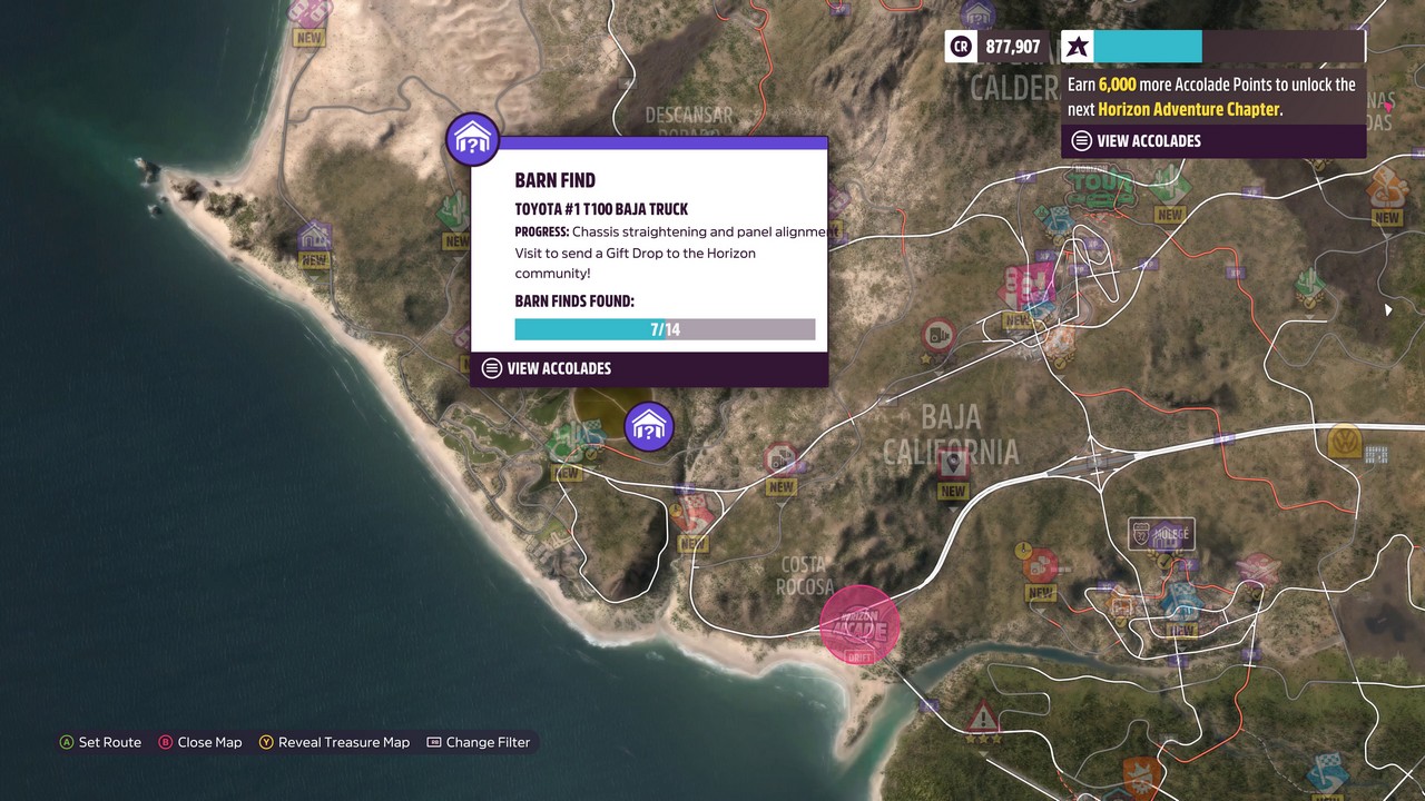 All Forza Horizon 2 Barn Find locations