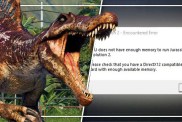 Jurassic World Evolution 2 crashing PC