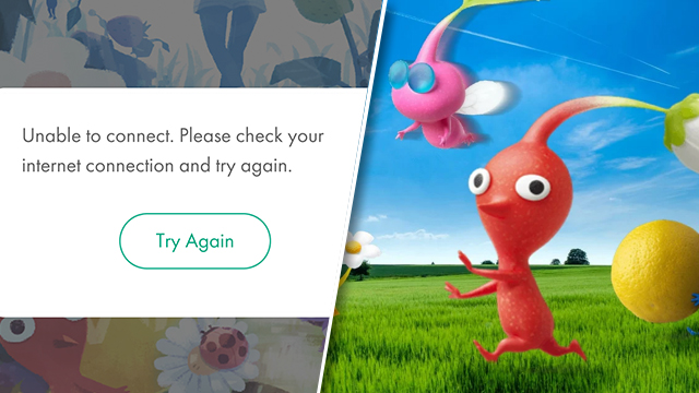 Pikmin Bloom 'Unable to connect' error fix