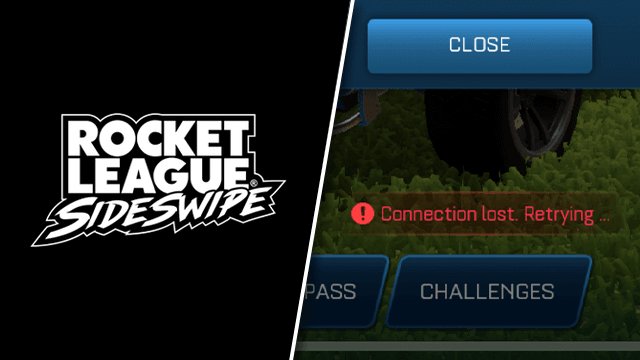 Rocket League Sideswipe Connection Lost Retrying Error Fix