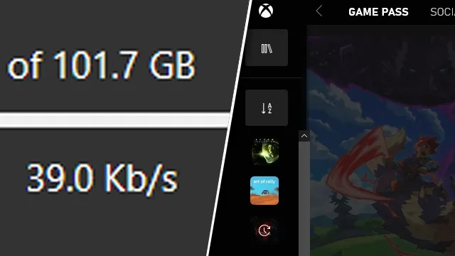 game pass pc slow download