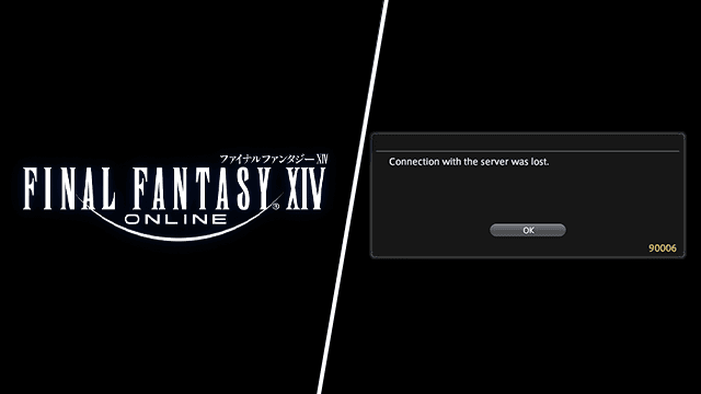 FFXIV Error 90006 Fix Connection with the server is lost