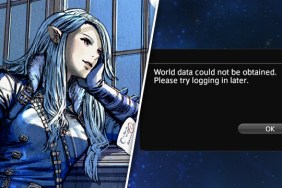FFXIV World data could not be obtained