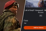 Call of Duty: Vanguard free access not working